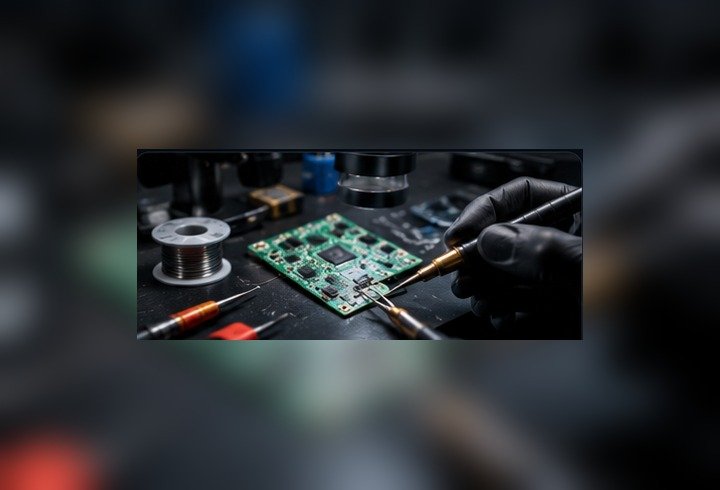 PCB y microsoldadura